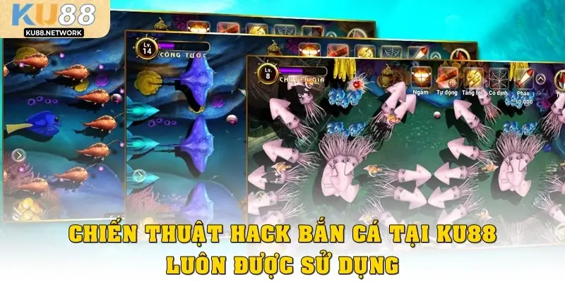 Chiến thuật hack bắn cá tại KU88 luôn được sử dụng